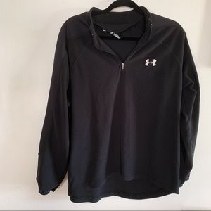 UNDER ARMER HOODIE HALF ZIP UP SIZE MEDIUM